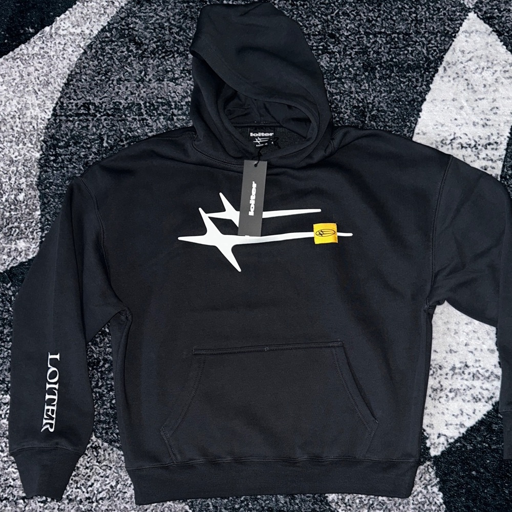 Loiter Grey Hoodie for Men